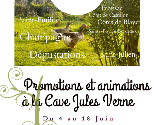 Promotions de juin à la Cave Jules Verne